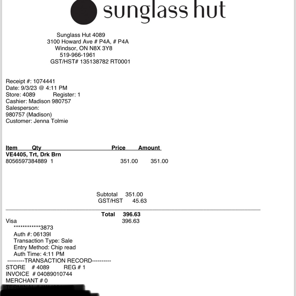Versace Sunglasses